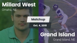 Matchup: Millard West vs. Grand Island  2018