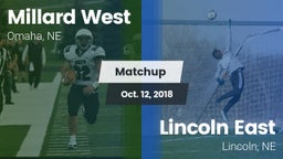 Matchup: Millard West vs. Lincoln East  2018