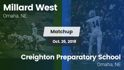 Matchup: Millard West vs. Creighton Preparatory School 2018