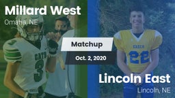 Matchup: Millard West vs. Lincoln East  2020