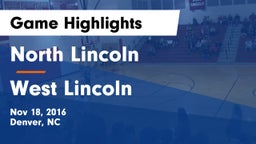North Lincoln  vs West Lincoln  Game Highlights - Nov 18, 2016