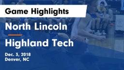 North Lincoln  vs Highland Tech Game Highlights - Dec. 3, 2018