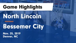 North Lincoln  vs Bessemer City Game Highlights - Nov. 25, 2019