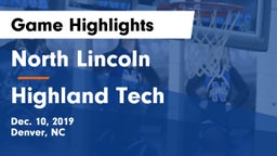 North Lincoln  vs Highland Tech Game Highlights - Dec. 10, 2019