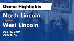 North Lincoln  vs West Lincoln  Game Highlights - Dec. 20, 2019