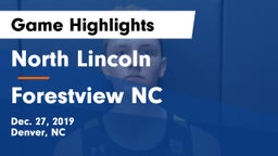 North Lincoln  vs Forestview  NC Game Highlights - Dec. 27, 2019