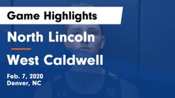 North Lincoln  vs West Caldwell  Game Highlights - Feb. 7, 2020