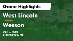 West Lincoln  vs Wesson  Game Highlights - Dec. 6, 2022