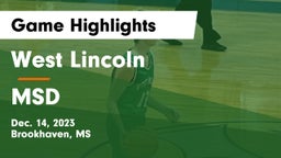 West Lincoln  vs MSD Game Highlights - Dec. 14, 2023