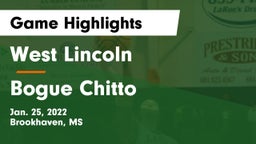 West Lincoln  vs Bogue Chitto  Game Highlights - Jan. 25, 2022