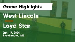 West Lincoln  vs Loyd Star  Game Highlights - Jan. 19, 2024