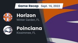 Recap: Horizon  vs. Poinciana  2022