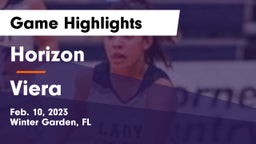 Horizon  vs Viera  Game Highlights - Feb. 10, 2023