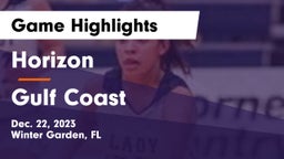 Horizon  vs Gulf Coast  Game Highlights - Dec. 22, 2023