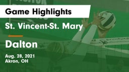 St. Vincent-St. Mary  vs Dalton Game Highlights - Aug. 28, 2021
