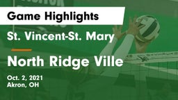 St. Vincent-St. Mary  vs North Ridge Ville Game Highlights - Oct. 2, 2021