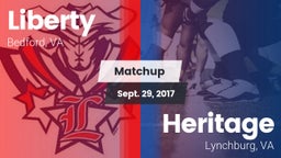 Matchup: Liberty  vs. Heritage  2017