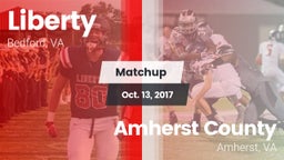 Matchup: Liberty  vs. Amherst County  2017
