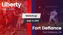 Matchup: Liberty  vs. Fort Defiance  2019