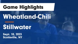 Wheatland-Chili vs Stillwater  Game Highlights - Sept. 10, 2023