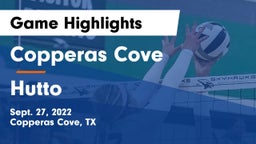 Copperas Cove  vs Hutto  Game Highlights - Sept. 27, 2022