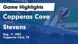 Copperas Cove  vs Stevens  Game Highlights - Aug. 11, 2023