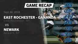 Recap: East Rochester - Gananda vs. Newark  2016