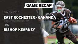 Recap: East Rochester - Gananda vs. Bishop Kearney 2016
