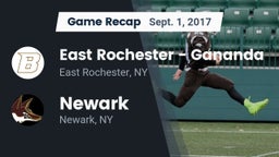 Recap: East Rochester - Gananda vs. Newark  2017