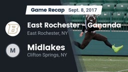Recap: East Rochester - Gananda vs. Midlakes  2017