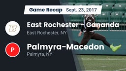 Recap: East Rochester - Gananda vs. Palmyra-Macedon  2017