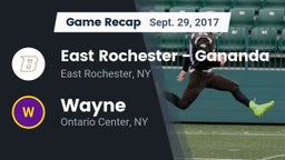 Recap: East Rochester - Gananda vs. Wayne  2017
