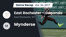 Recap: East Rochester - Gananda vs. Mynderse 2017