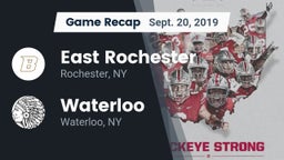 Recap: East Rochester vs. Waterloo  2019