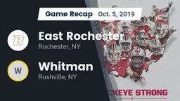 Recap: East Rochester vs. Whitman  2019