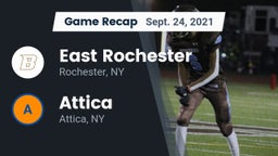 Recap: East Rochester vs. Attica  2021