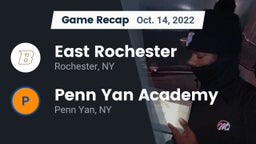 Recap: East Rochester vs. Penn Yan Academy  2022