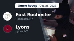 Recap: East Rochester vs. Lyons  2022
