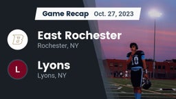 Recap: East Rochester vs. Lyons  2023