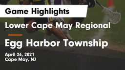 Lower Cape May Regional  vs Egg Harbor Township  Game Highlights - April 26, 2021