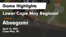 Lower Cape May Regional  vs Absegami  Game Highlights - April 15, 2022