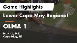 Lower Cape May Regional  vs OLMA 1 Game Highlights - May 12, 2022