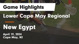 Lower Cape May Regional  vs New Egypt  Game Highlights - April 19, 2024