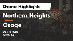 Northern Heights  vs Osage  Game Highlights - Dec. 4, 2020