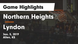 Northern Heights  vs Lyndon  Game Highlights - Jan. 5, 2019