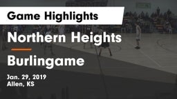 Northern Heights  vs Burlingame Game Highlights - Jan. 29, 2019