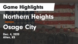 Northern Heights  vs Osage City  Game Highlights - Dec. 4, 2020