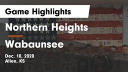Northern Heights  vs Wabaunsee  Game Highlights - Dec. 10, 2020
