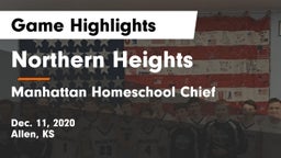 Northern Heights  vs Manhattan Homeschool Chief Game Highlights - Dec. 11, 2020