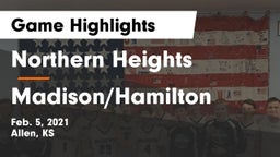 Northern Heights  vs Madison/Hamilton  Game Highlights - Feb. 5, 2021